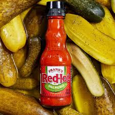 franks redhot dill pickle hot sauce is