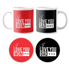 i love you mom dad couple mugs giftsmate