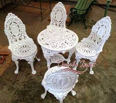 Cast Iron Chair For Outdoor