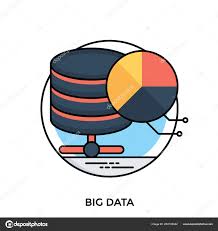 Data Warehouse Devices Pie Chart Making Sense Big Data Icon