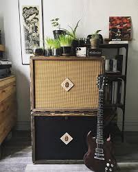 guitar cabinet greenback smoked oak