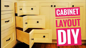 layout cabinetake a cut list