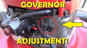 How to Adjust RPM on Mower w. No Carb Adjustments! - YouTube