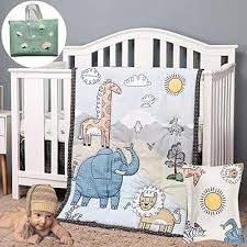 Boho Breathable Soft Crib Bedding Set