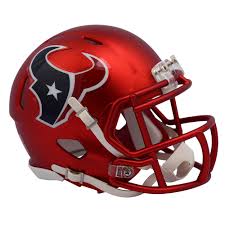 Details About Nfl Houston Texans Blaze Alternate Speed Mini Helmet Unisex Fanatics