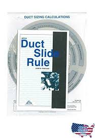Duct Calculation Slide Rule By Datalized Slide Charts Staff 1990 Paperback