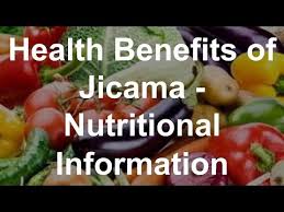 health benefits of jicama nutritional