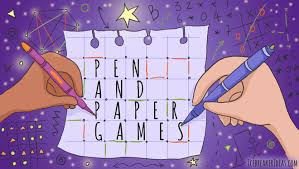 16 best pen and paper games for one