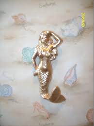 Cast Iron Metal Mermaid Beach Theme