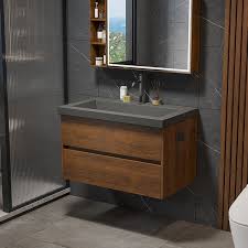 Wall Mounted Bathroom Vanity Concrete