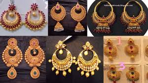 Latest Gold Earrings Designs Collections 2019 Today Fashion