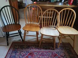 wooden kitchen chairs set of 4 ebay