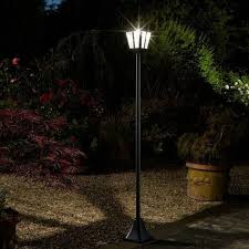 Solar Powered Victorian Style Lamp Post