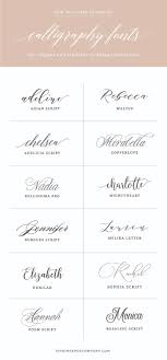 The Best Fonts For Wedding Invitations Pipkin Paper Company