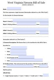 Bill Of Sale Form Wv Dmv Cover Letter Template Veterinarian