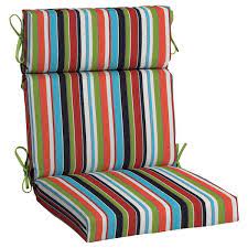 home decorators collection 21 5 x 44 sunbrella carousel confetti high back outdoor dining chair cushion