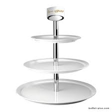White Melamine Cake Stand 2 Or 3 Tiers