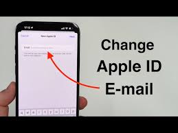 how to change your apple id e mail