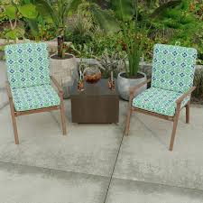 Outdoor Chair Cushion In Vesey Sea Mist