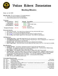 Sample Board Meeting Minutes Template Format To Writing Minutes