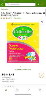 culturelle probiotics kids health