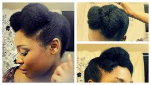 Sometimes the hair type is curly while sometimes it is straight. Quick And Easy Updo On Short To Medium Length 4b 4c Natural Hair In Under 10 Minutes Youtube