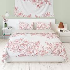 Roses Tapestry Bedding Set Duvet Cover