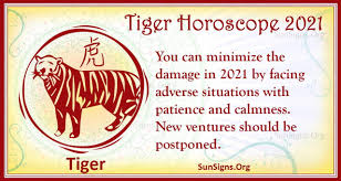 Good luck is also a common theme of the new year. Tiger Horoscope 2021 Luck And Feng Shui Predictions Sunsigns Org