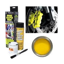 Yellow E Tech Brake Caliper Paint Also