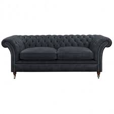 italian black velvet chesterfield sofa