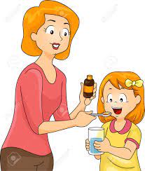 Because most teens with cf have trouble digesting fat, they often have low levels of these vitamins and may be prescribed supplements. Illustration Of A Mother Giving Her Daughter A Spoonful Of Vitamin Royalty Free Cliparts Vectors And Stock Illustration Image 29000776