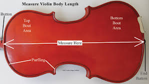 Measure Violin Viola Cello Bass Body Size