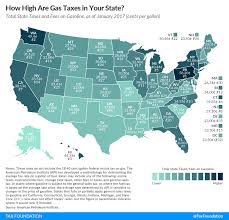 State Gasoline Tax Rates In 2017 Tax Foundation