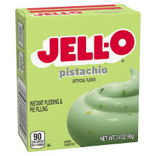 jell o pistachio instant pudding mix