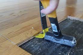 how to remove hardwood flooring the