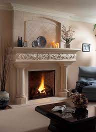 Decorating A Stone Fireplace Mantel