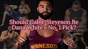 Steveson, named for wrestling great dan gable, is just 21. Gable Steveson Should Be Dana White S Number 1 Pick Overall