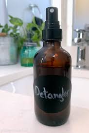 homemade hair detangler recipes