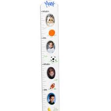 Personalized Growth Chart With Photo Slots Findgift Com