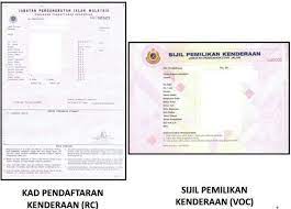 Contextual translation of hard copy and soft copy of the floor plan into malay. Jpj Introduces Vehicle Ownership Certificate As Replacement For Current Registration Card System Paultan Org
