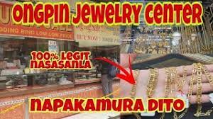 ongpin jewelry center napakamura dito