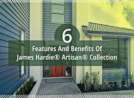 Artisan lap siding and artisan accent trim are created with an authentic looking cedar exterior that's built from high performance fiber cement, making them both extremely beautiful and weatherable. 6 Features And Benefits Of James Hardie Artisan Collection