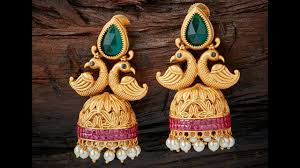 150 Light Weight Gold Jhumka Designs For Daily Use