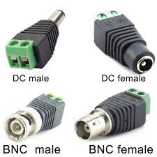Verify that the wires are all flush at the very end of the plug. 1pcs Bnc Male Female Connector Coax Cat5 To Bnc Female Plug 12v Dc Male Connector For Led Strip Lights Cctv Camera Accessories Connectors Aliexpress