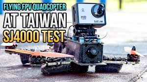 flying fpv quadcopter at taiwan