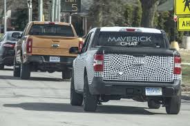 Small trucks are making a comeback and the 2022 ford maverick may be the first to launch what could be the next frontier in the american pickup wars. 2022 Ford Maverick Prototype Spied Next To Ford Ranger Ford Forums Technical Discussions