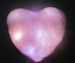 Light Up Led Pillow Heart 14 95