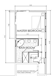 layout for master bed addition