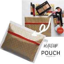 super easy makeup pouch pattern keep