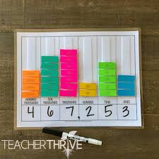 Hands On Activities For Teaching Place Value Teacher Thrive